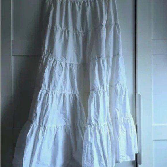 Ulla Johnson Sylvie Tiered Cotton Skirt - Picture 5 of 5